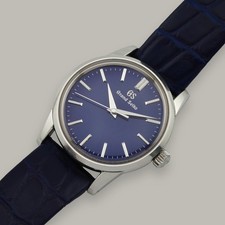 Stainless Steel Grand Seiko Elegance SBGX349 Gekka Blue Dial Full Set Watch