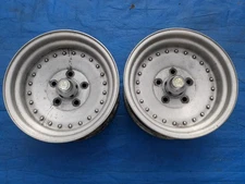 Historic Center Line Tool Co. Two Timer (Auto Drag) Wheels 14x7 Chevy Pair