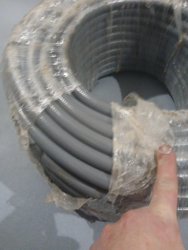 KURIYAMA KURI TEC High Purity Grey PVC Hose Tubing 1/2"x300' K6158-08X300 - Image 3 of 4