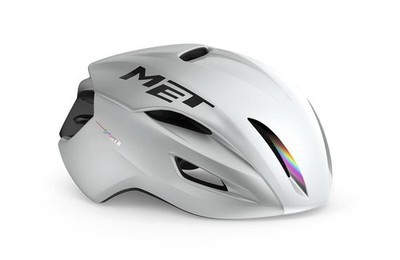 CASCO MET Manta Mips Bianco Olografico | Lucido neu