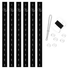 6 Pack Jean Waist Tightener Button Adjuster Extender for Pants Men Women