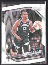 2025 Panini Prizm WNBA #111 Chelsea Gray White Seismic Prizms