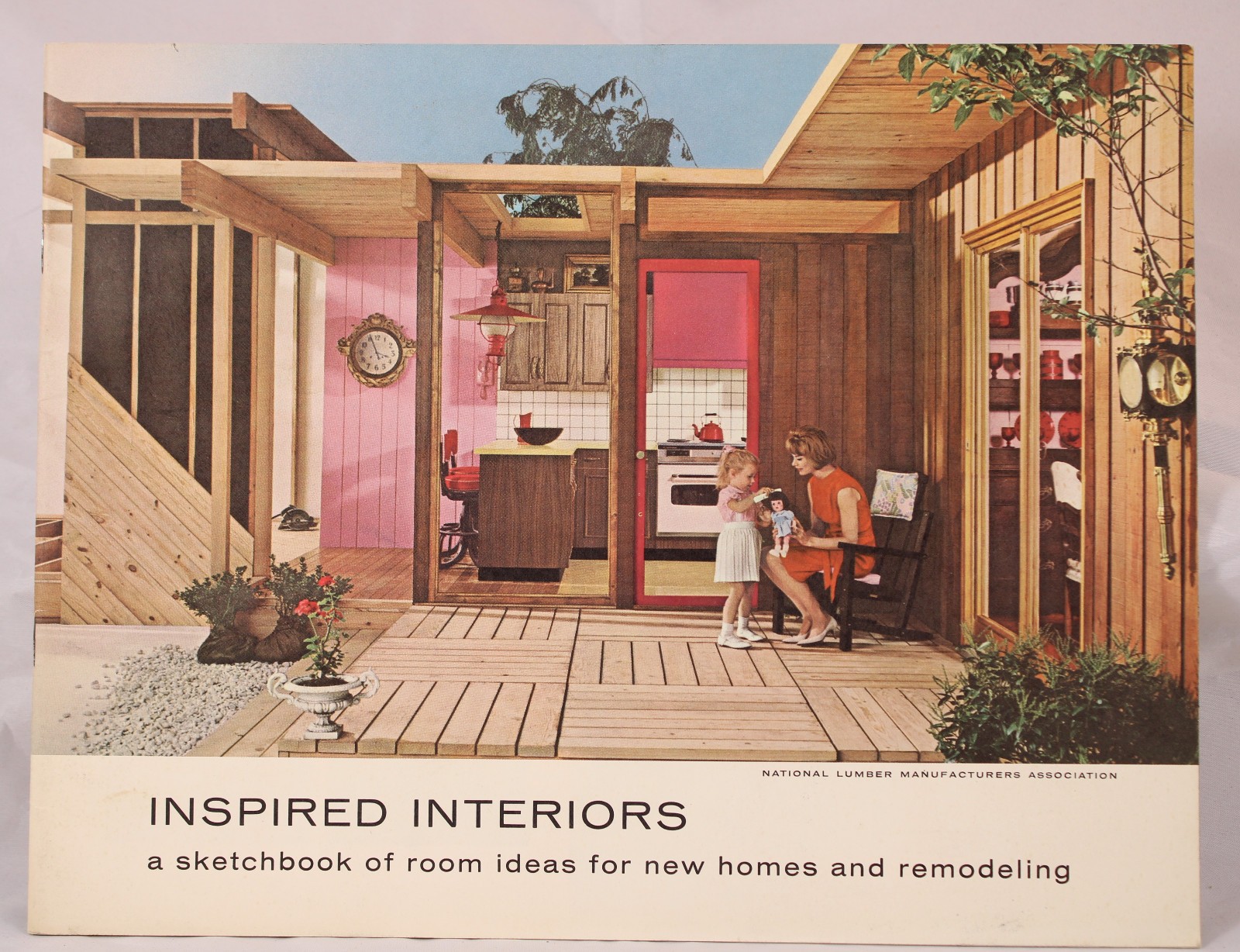Mid Century Modern Designer Ving Smith Inspired Interiors Booklet Brochure