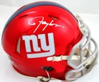 Lawrence Taylor Autographed NY Giants Flash Speed Mini Helmet-Beckett W Hologram