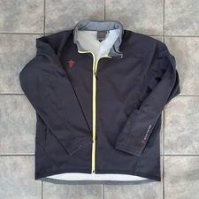 Wild Things Men Size 2XL Taticslsoft Shell Navy Mock Neck Zip