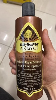 BaBylissPRO Argan Oil  moisture repair shampoo 350ml