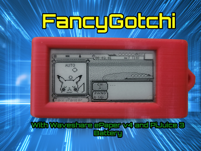 #ad Fancygotchi WiFi Security Education Tool w Waveshare v4 epaper and PiJuice 3 $184.99