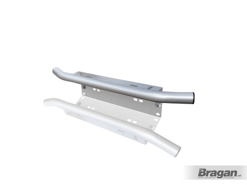 Barra de matrícula + barra de luz LED blazer nocturno de 17" para Jeep Grand Cherokee 2011+ - Imagen 8 de 10