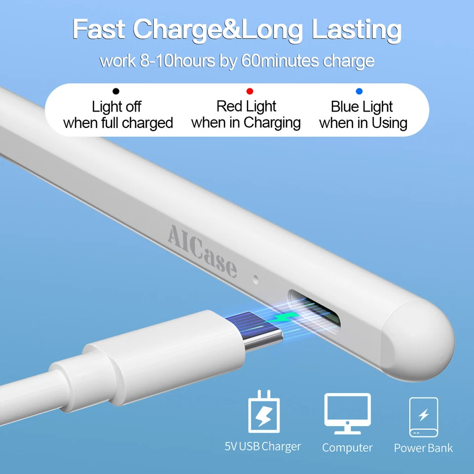 Lápiz óptico pantallas táctiles lápiz para iPhone/tabletas/iPad/Samsung Android/ iOS Foto 4 de 4