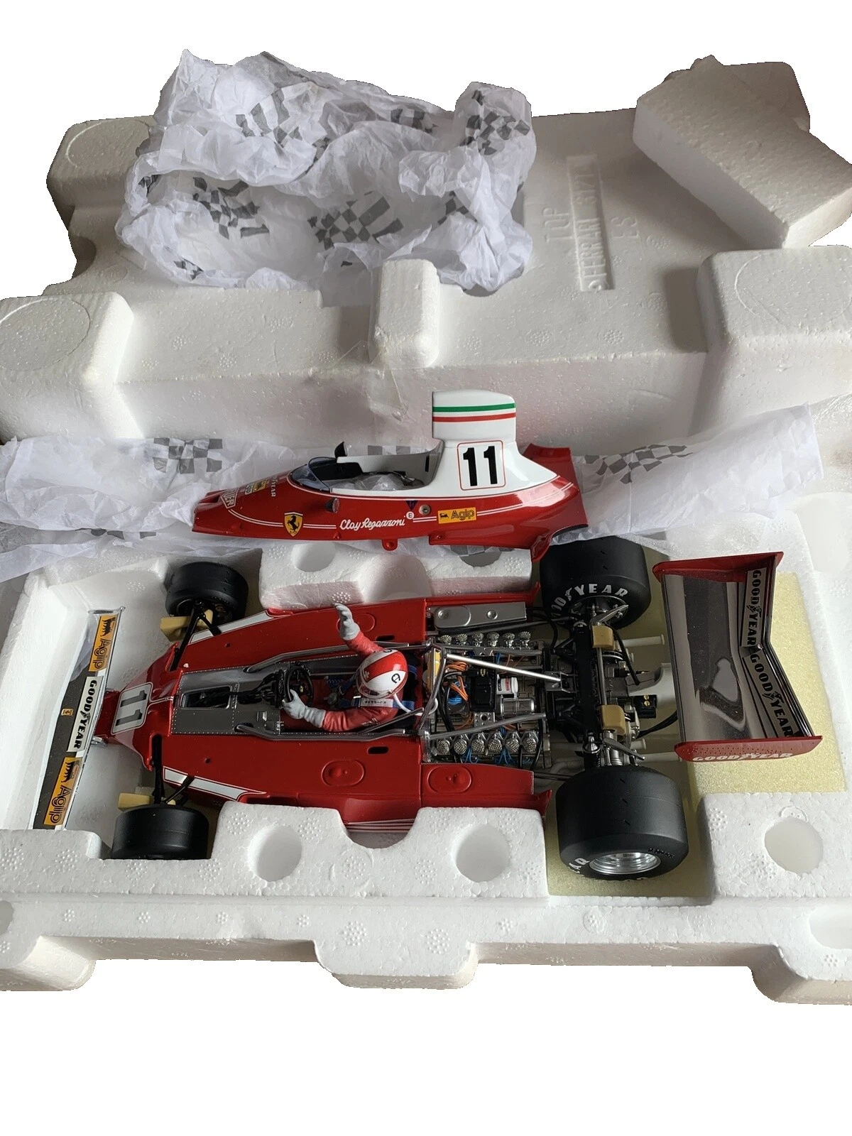 Exoto 1:18 escala Diecast coches de Fórmula 1