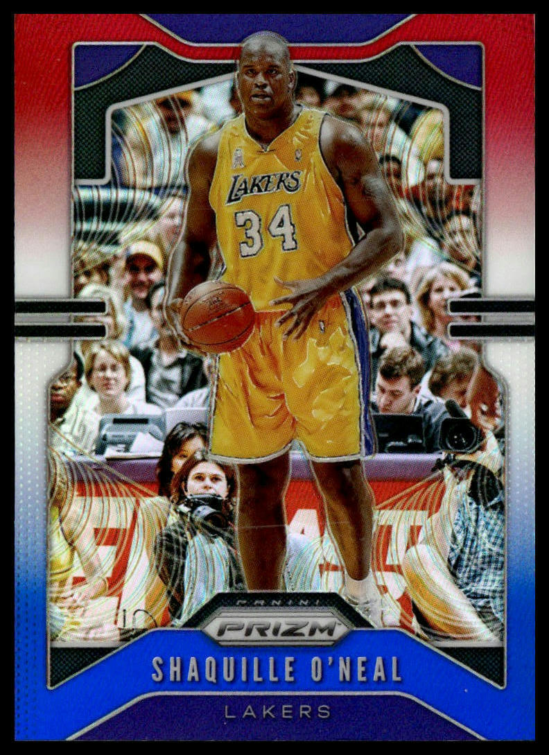 2019-20 Panini Prizm #11 Shaquille O'Neal Red White and Blue