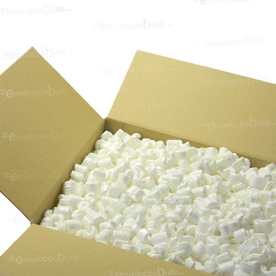 Carton de 40 litres de Particules de calage en polystyrene PELASPAN standard - Photo 1/2