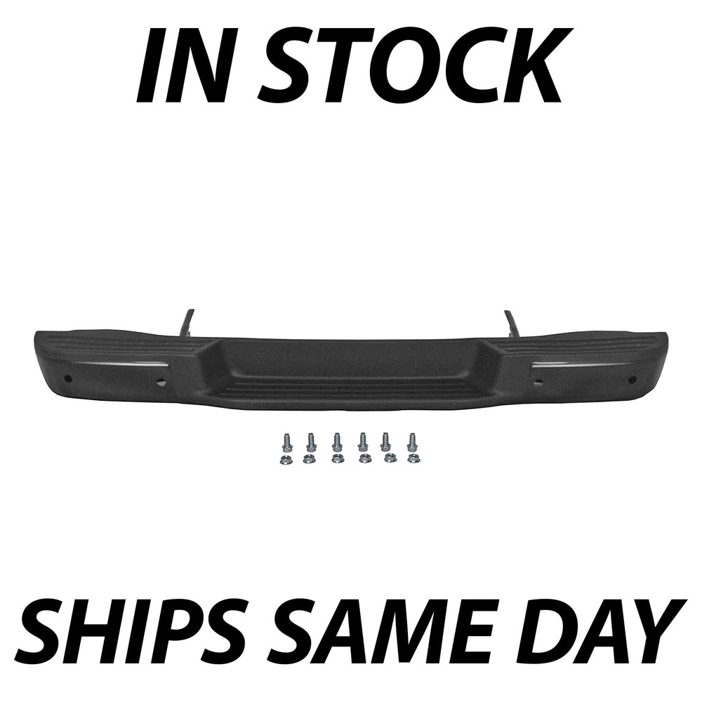 NEW Primered - Steel Rear Step Bumper Assembly for 2012-2021 Nissan NV w/ Park