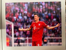 Bayern Munich Robert Lewandowski Autographed Signed 11x14 Photo COA #3