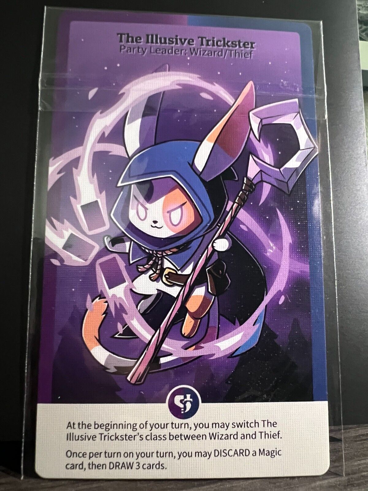 HERE TO SLAY- The Illusive Trickster- Convention Exclusive Card- AUTHENTIC