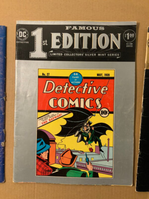 Famous First Edition Detective Comics (1974) #   C-28 (3.5-VG-) (1186035) TRE...