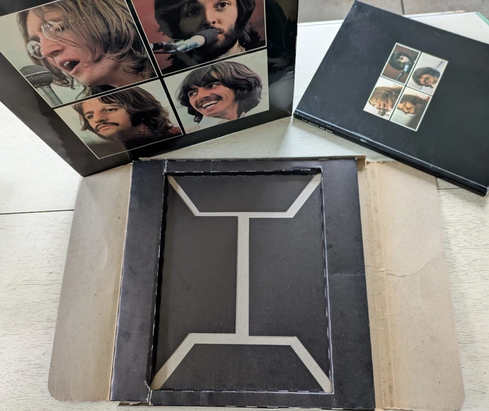 Beatles Let It Be 1970 PXS1 Box Set +book +tray Red Apple 2U 2U COMPLETE Tested - Image 3 of 4