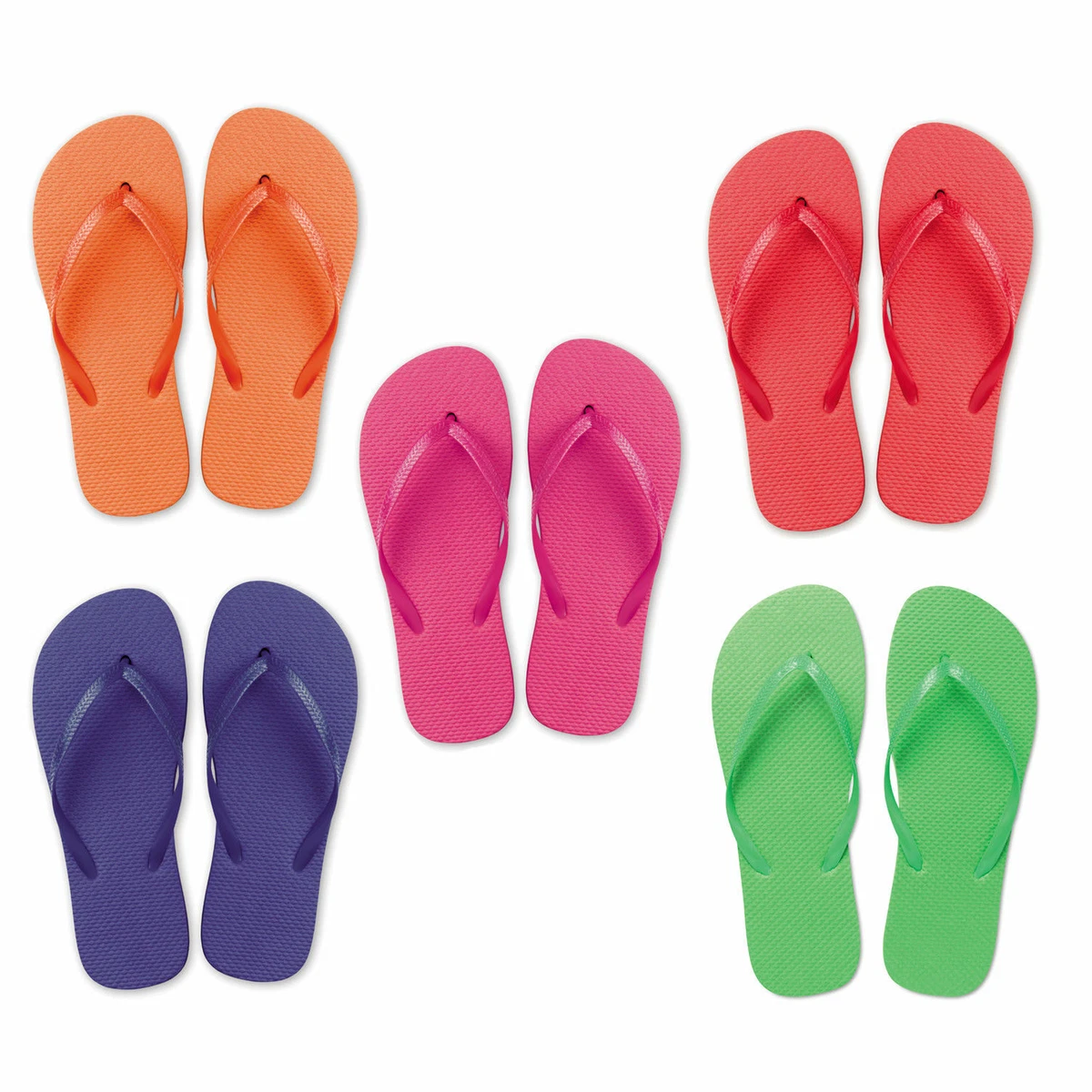 Plain flip flops clearance