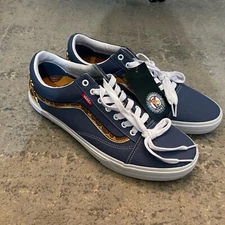 FAIRDALE X VANS BMX OLD SKOOL SHOE Blue/White Giraffe Size 13 Rare