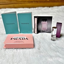 NIB 5-PC Women  s Prada Tiffany CK Narciso Rodriguez EDT EDP Sample  Mini Sprays