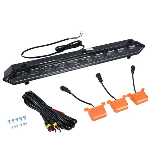 For PRO 2022-2023 Racing Grille Light LED BAR +3 Amber Set For TOYOTA TUNDRA - Picture 7 of 14