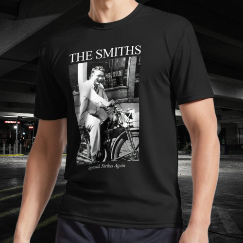 T-shirt Bigmouth Strikes Again logo taglia divertente moda maglietta americana