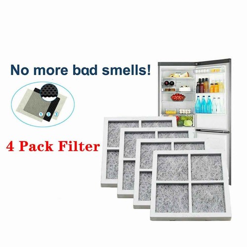 Pack of 4 for LG LT120F Refrigerator Air Filter LFXC24726S LFXC24726D LFXS28968S - Picture 8 of 12