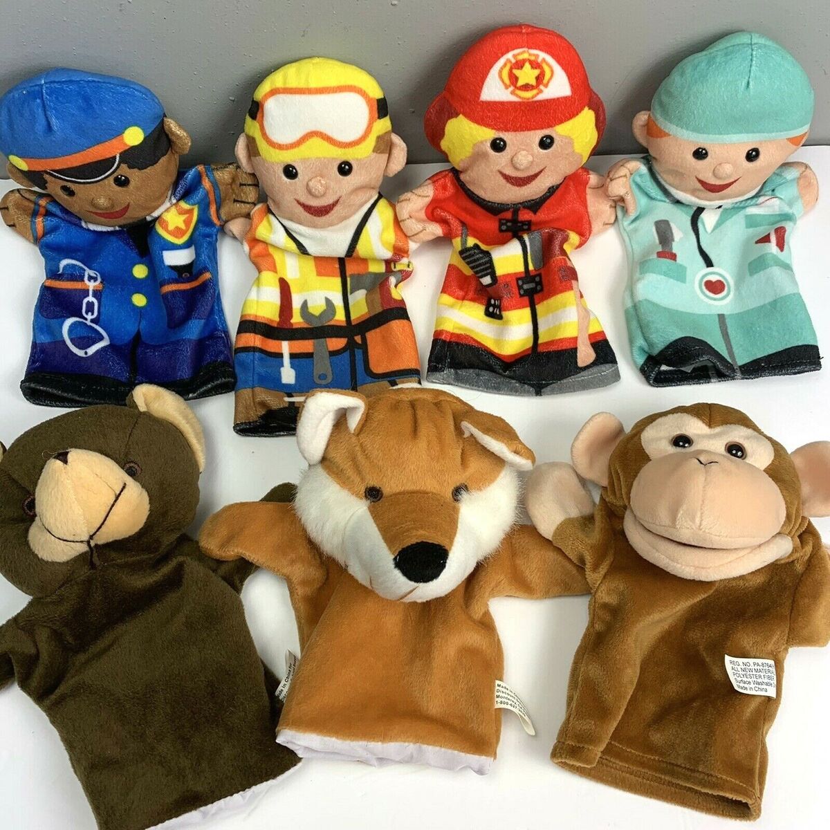 Kaplan Kids Puppets - Set of 7