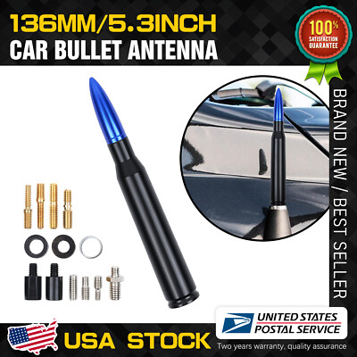 Motorcycle Short Antenna 1 Pack 5.3 Inches For Harley Davidson 1989-2022 Street