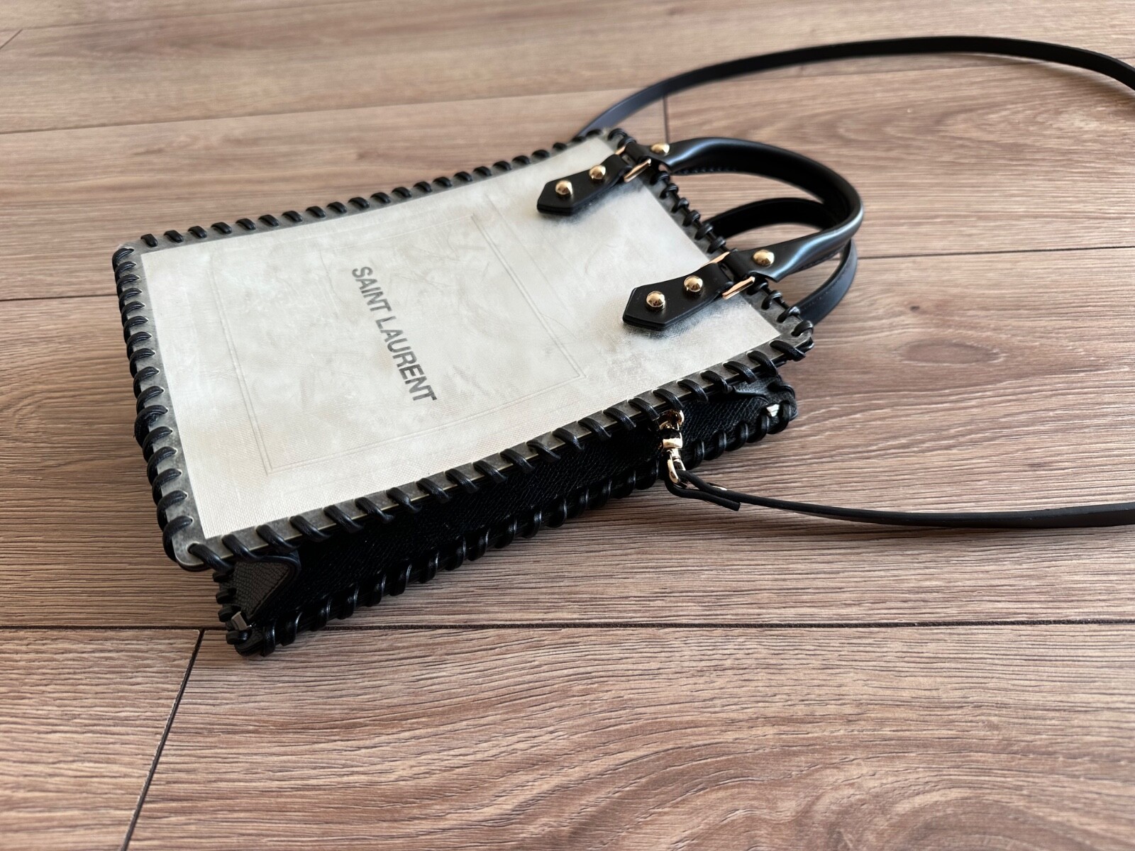 Borsa a tracolla Saint Laurent fatta a mano