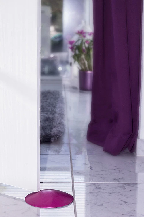 DOORIS Finesse Türstopper - ultraflach,modern, viele Strukturen zur Wahl Ø 13 cm - Bild 2 von 4