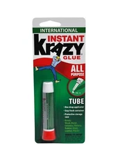 LOT OF 2,4,6,12,48 PCS-INTERNATIONAL  KRAZY TUBE SUPER GLUE 2GR. (0.07 OZ)