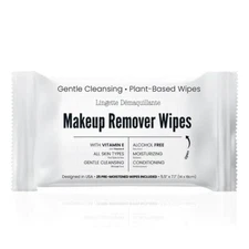 Bulk Makeup Remover Wipes - 25 Wipes per Bulk Pack - Resealable Packaging for Co