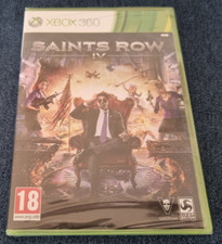 Microsoft Xbox 360 Game Saints Row IV 4 Brand New Factory Sealed