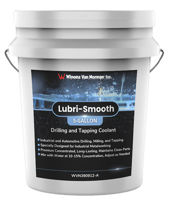 Lubri-Smooth Coolant: Maximize Drilling and Tapping Performance, 5-Gallons
