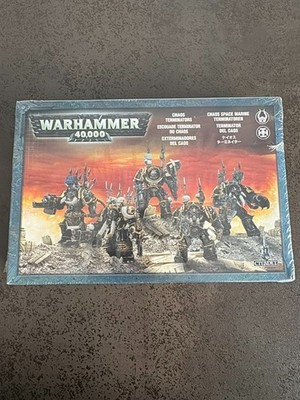 Warhammer 40K Chaos Space Marines Terminators 5x Miniaturen unbemalt