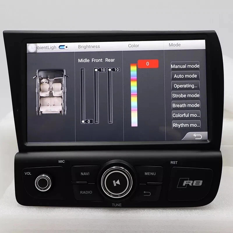 8" Android Touch screen For Audi R8 2007–2015 Car Radio GPS Navigation CarPlay