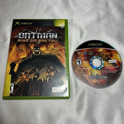 Batman: Rise of Sin Tzu With Box No Manual (Xbox 2003) Tested