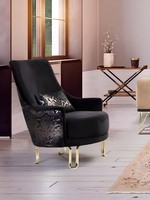 Sofa 1 Sitzer Textil Lounge Luxus Club Polster Sitzer Neu Sessel Design