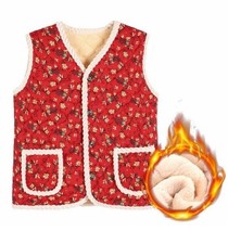  K-CULTURE Contryside Vacation Fashion,Korean Retro, korean grandma vest