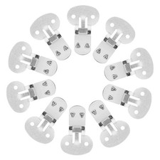 10 Pcs Shoe Buckle Decoration Detachable Buckles Accessory Clips
