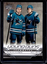 2024-25 Upper Deck Macklin Celebrini Will Smith Teammates Young Guns RC #499