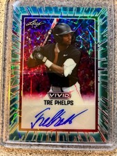 2025 Leaf Vivid Auto /10 Tre Phelps #BA-TP1 Auto Velocity