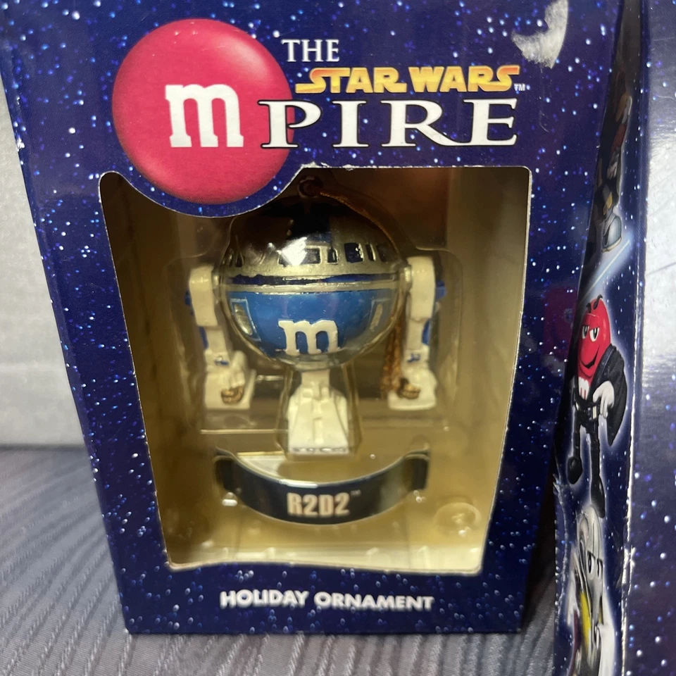 Juego de 5 piezas adornos Star Wars M&Ms M-Pire Kurt Adler R2D2 y lado oscuro Foto 3 de 4