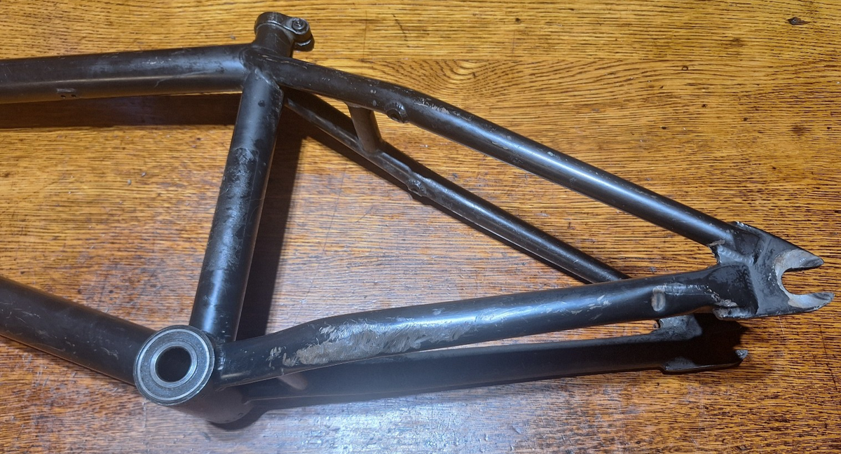 Black Fit Bike Co. BMX Bike Frame 21.25 Inch TT (Cult, S&M, Primo