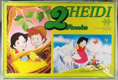 Heidi - Schmid 93806 - 2 Puzzles 48 Teile