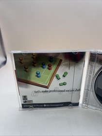 J.LEAGUE Let's Make a Pro Soccer Club - SEGA Dreamcast *W/ Manual - NTSC-J*
