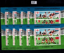 RQ 10X ROMANIA 1988 - MNH - SOCCER