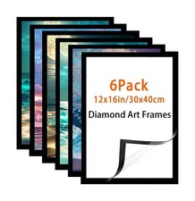 Diamond Art Frame 12x16 Inch - Diamond Painting Frames 30x40 cm... Fast USA SHIP