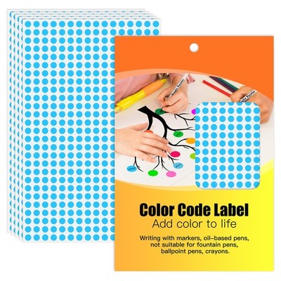 Color Coding Labels, 1/4 Inch Round Color Dots Labels (4200 Pcs, 10 Sheets) -...
